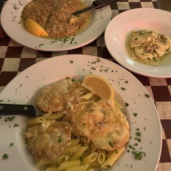 Anthony's Authentic Italian Cuisine - Chicken Francese Veal Francese Cheese Ravioli - Bars Near Me - Providence, Rhode Island