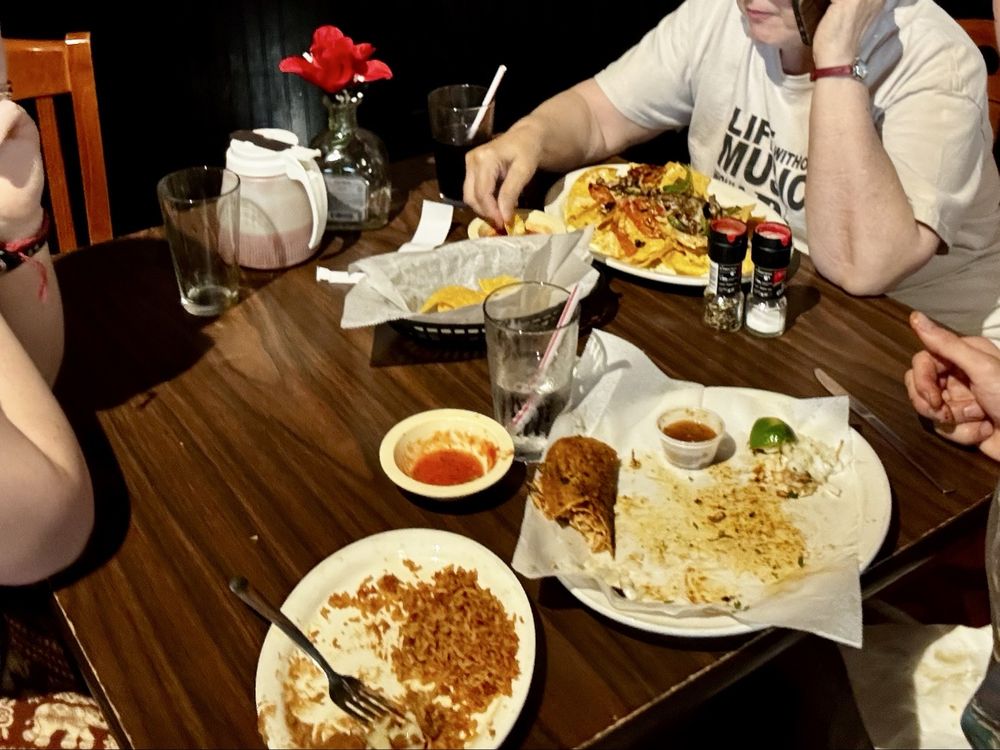 Food from Cazadores Saginaw