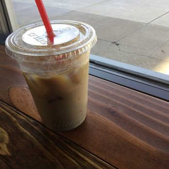 Mud Pie Vegan Bakery - Iced Cafe Au Lait is great! - Coffee & Tea Near Me - Mission, Kansas