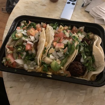 Tacos Times Square - Falafel Vegetarian Taco Vegetarian Taco x2 - Mexican Near Me - New York, New York