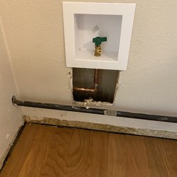 Don The Plumber - Installed new fridge valve box.