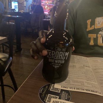 The Explorium Brewpub Greendale - Water bottle - Pizza Near Me - Greendale, Wisconsin The Explorium Brewpub Greendale - Water bottle - Pizza Near Me - Greendale, Wisconsin