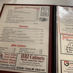 Oklee Cafe - Breakfast menu