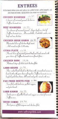 Menu photo 3 Saffron Grill Huntington Beach, CA Menu photo 3 Saffron Grill Huntington Beach, CA