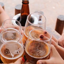 Bar 1838 - Beers outside in the arts walk