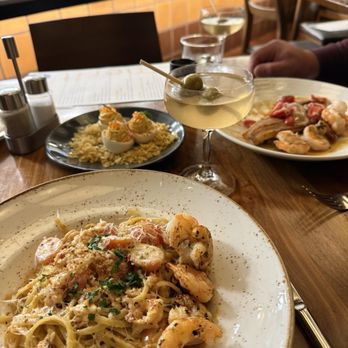Meril - Deviled Eggs, a pasta special, and a redfish special - New American Near Me - New Orleans, Louisiana