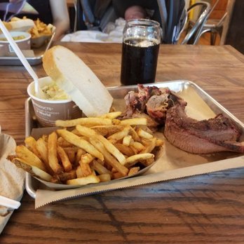 Smokehaus - Pulled pork & lean brisket, with fresh cut fries, cole slaw, a slice of sourdough bread, & a Laughing Crow Haus Brown beer. So good. - Smokehouse Near Me - Amherst, New Hampshire Smokehaus - Pulled pork & lean brisket, with fresh cut fries, cole slaw, a slice of sourdough bread, & a Laughing Crow Haus Brown beer. So good. - Smokehouse Near Me - Amherst, New Hampshire