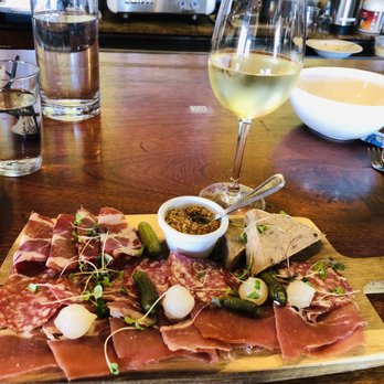 Le Garage - Assiette De Charcuterie - French Near Me - Sausalito, California Le Garage - Assiette De Charcuterie - French Near Me - Sausalito, California