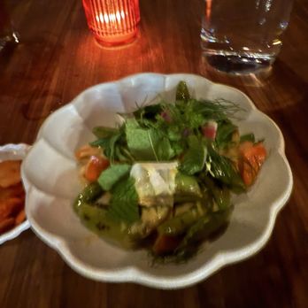 MINARI & The Pikok Lounge - Long bean salad - Korean Near Me - Minneapolis, Minnesota