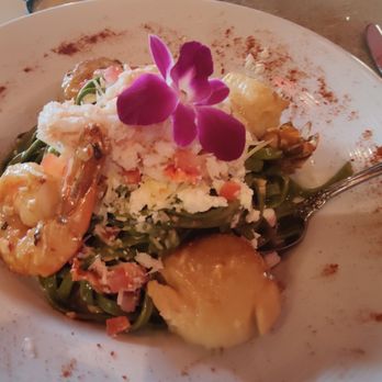 Barbacoa Grill - Seafood Mixto, this was fantastic. Best shrimp I've had. Pasta was great, too. This whole dish was a blast. - Steakhouses Near Me - Boise, Idaho