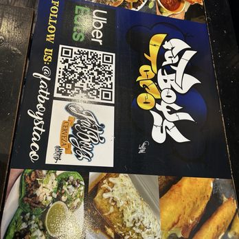 Fatboys Taco - One of the tables - Tacos Near Me - Lancaster, California