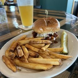 Hancock Pour House - Pulled pork sandwich