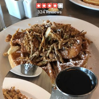 Hash Kitchen - Herb fried chicken and waffles - Breakfast & Brunch Near Me - Scottsdale, Arizona