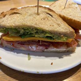 BLT was ok. Tomatoes need a little more flavor. BLT was ok. Tomatoes need a little more flavor.