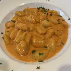 Cafe Fiorello - Gnocchi Alla Pomodoro with blush sauce
