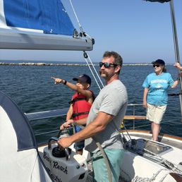 Sailing lesson time! Sailing lesson time!