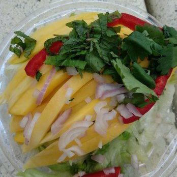Thai Express - Ok this is technically a mango salad, but not even close to a genuine Thai mango salad. Mango slices on a bed of lettuce... - Thai Near Me - Chandler, Arizona