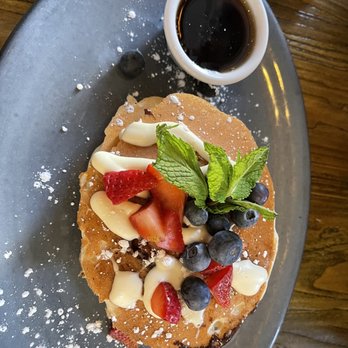 Oliver's Astoria - Cinnamon Roll Pancakes - New American Near Me - Astoria, New York Oliver's Astoria - Cinnamon Roll Pancakes - New American Near Me - Astoria, New York