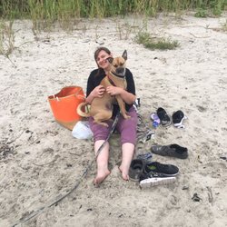 Fisherman's Cove Conservation Area - Rocco with mommy