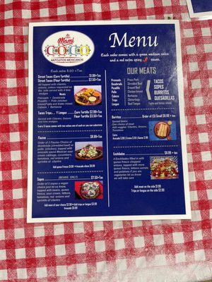 Menu photo 8 Mami Coco Dallas, TX