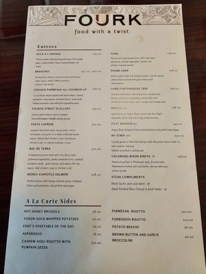 Menu photo 2 Fourk Hickory, NC