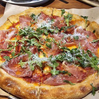 North Italia - Hot Honey and Smoked Prosciutto Pizza - Italian Near Me - Reston, Virginia North Italia - Hot Honey and Smoked Prosciutto Pizza - Italian Near Me - Reston, Virginia