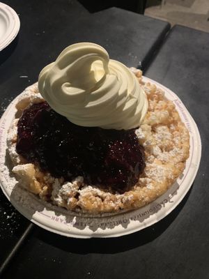 Log Ride Funnel Cake by null