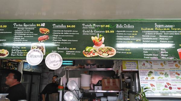 Menu photo 2 Jugos Azteca Los Angeles, CA