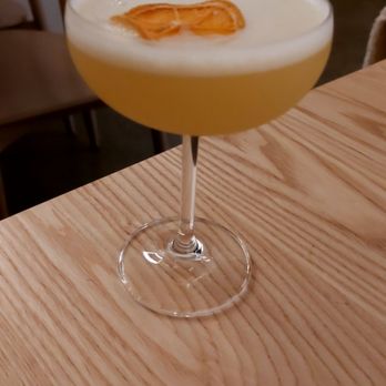 Please Beverage - Osmanthus Gimlet ($13.50) - tasty drink! - Cocktail Bars Near Me - Vancouver, British Columbia