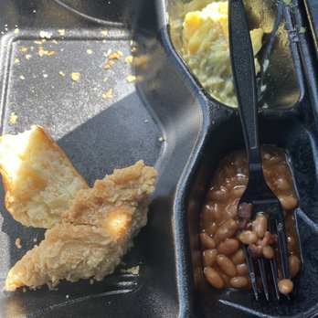 Lee's Famous Recipe Chicken - What's left of the 2pc tender meal instead of the 2pc spicy. It tasted fine but was not what I ordered & too upset to enjoy this - Chicken Wings Near Me - Lexington, Kentucky Lee's Famous Recipe Chicken - What's left of the 2pc tender meal instead of the 2pc spicy. It tasted fine but was not what I ordered & too upset to enjoy this - Chicken Wings Near Me - Lexington, Kentucky