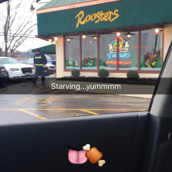 Roosters - The window. That's all. Lol - Chicken Wings Near Me - Columbus, Ohio