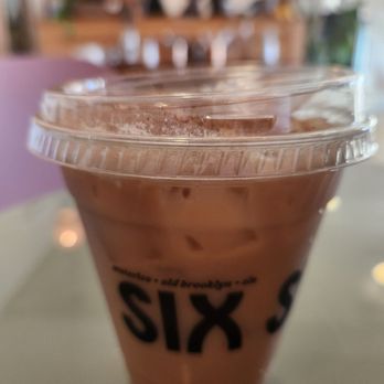 Six Shooter Coffee - Iced Horchata Latte (a seasonal offering) - Coffee & Tea Near Me - Cleveland, Ohio Six Shooter Coffee - Iced Horchata Latte (a seasonal offering) - Coffee & Tea Near Me - Cleveland, Ohio