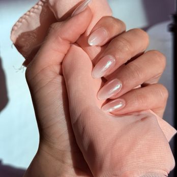 Panda's Nail & Spa - Gelx manicure with crome finish - Nail Salons Near Me - Garden Grove, California Panda's Nail & Spa - Gelx manicure with crome finish - Nail Salons Near Me - Garden Grove, California