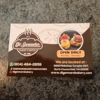 Di Gennaro Bakery - Bakeries Near Me - Richmond, Virginia Di Gennaro Bakery - Bakeries Near Me - Richmond, Virginia