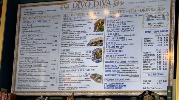 Menu photo 1 Divo Diva San Diego, CA Menu photo 1 Divo Diva San Diego, CA