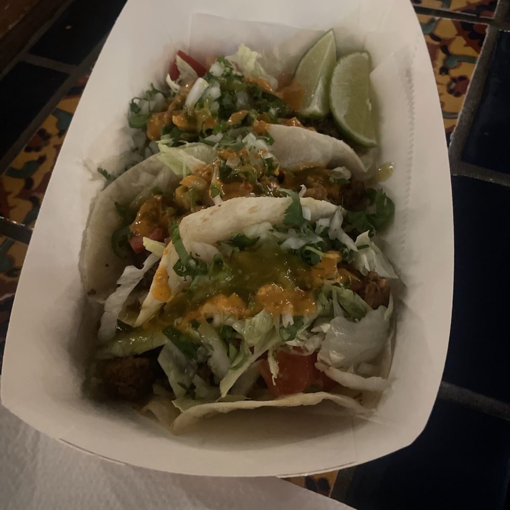 Truck Yard - Steak tacos from Firehouse Tacos - Food Stands Near Me - Houston, Texas Truck Yard - Steak tacos from Firehouse Tacos - Food Stands Near Me - Houston, Texas