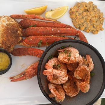 Crabby's Oceanside - Bairdi Crab and Steamed Shrimp - Seafood Near Me - Daytona Beach, Florida Crabby's Oceanside - Bairdi Crab and Steamed Shrimp - Seafood Near Me - Daytona Beach, Florida