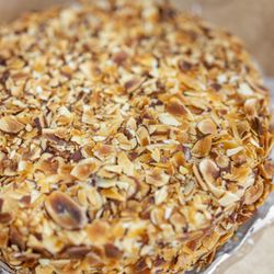Burnt Almond Cake ($25)
