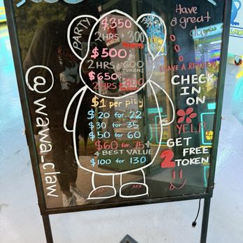 Wawa Claw - Deals - Arcades Near Me - Torrance, California