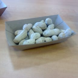 Free peanuts that you can enjoy while waiting for your burger. Free peanuts that you can enjoy while waiting for your burger.