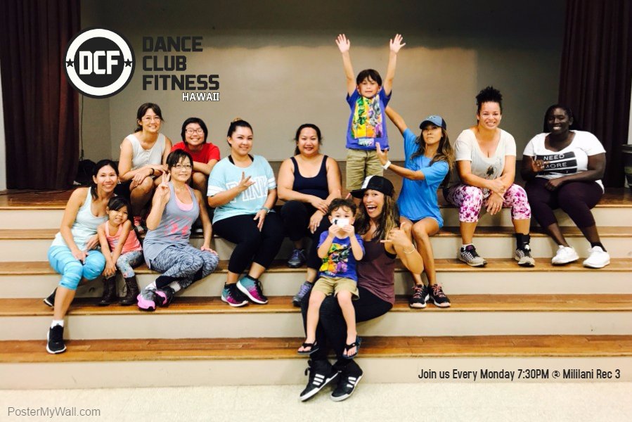 Dance Club Fitness Logo