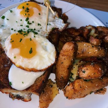 Sixty Vines - Brunch madame with potatoes - New American Near Me - Nashville, Tennessee Sixty Vines - Brunch madame with potatoes - New American Near Me - Nashville, Tennessee