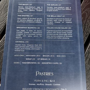 The Madison Place - Food Menu - Coffee & Tea Near Me - Cincinnati, Ohio
