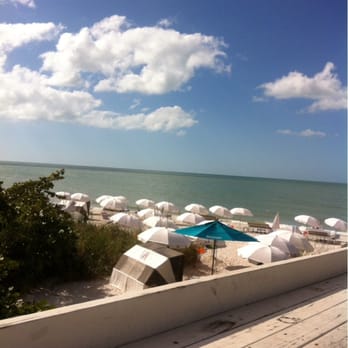 Clam Pass Beach Park - View of ocean from the beach cafe/ bar - Parks Near Me - Naples, Florida
