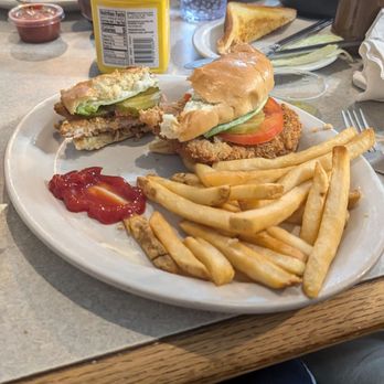 Sunshine Cafe - Tenderloin with Fries - Diners Near Me - Muncie, Indiana