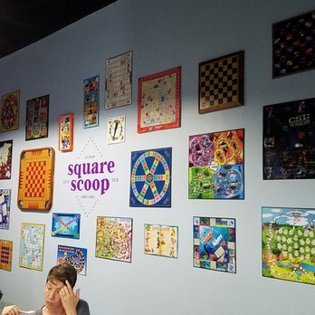 Square Scoop - fun game wall - Ice Cream & Frozen Yogurt Near Me - Indianapolis, Indiana Square Scoop - fun game wall - Ice Cream & Frozen Yogurt Near Me - Indianapolis, Indiana