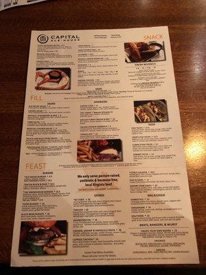 Menu photo 4 Capital Ale House Richmond, VA