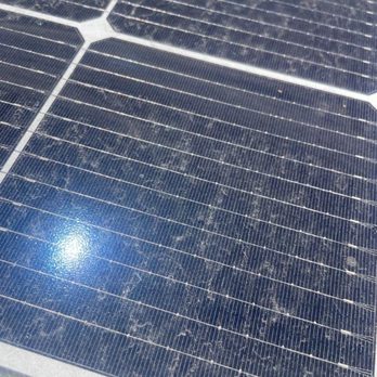 Harris Solar Panel Cleaning and Bird Proofing - Before - Solar Panel Cleaning Near Me