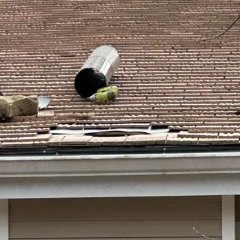 Lindemann Chimney Heating & Cooling - Roof prep for the stack repair - Chimney Sweeps Near Me - Lake Bluff, Illinois Lindemann Chimney Heating & Cooling - Roof prep for the stack repair - Chimney Sweeps Near Me - Lake Bluff, Illinois
