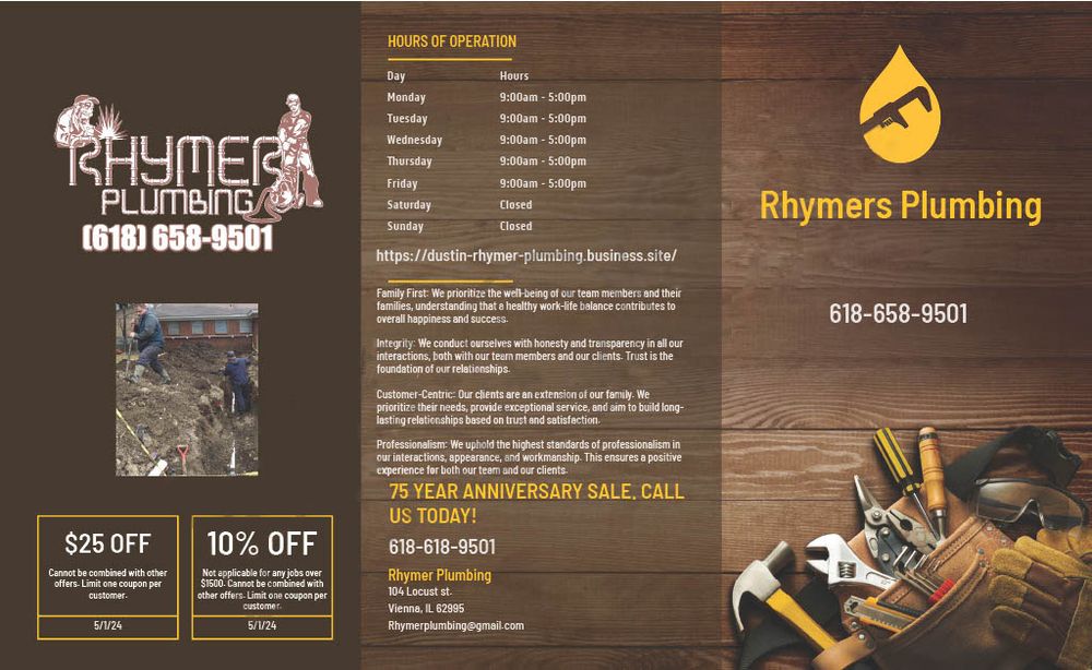 Slide of Rhymers Plumbing